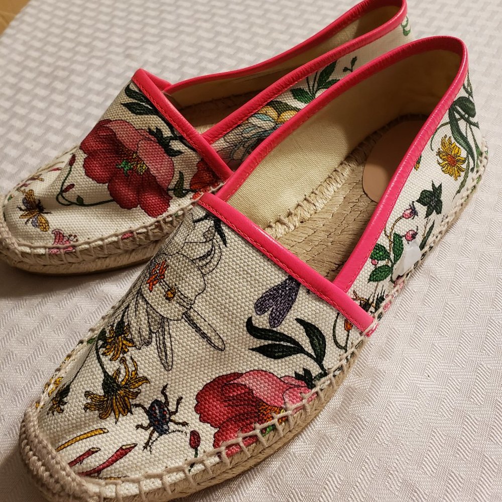 Gucci Flora Espadrilles